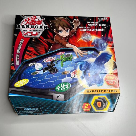 Bakugan Battle Planet Battle Brawlers Arena with Exclusive Bakugan & BakuCores - Picture 1 of 6